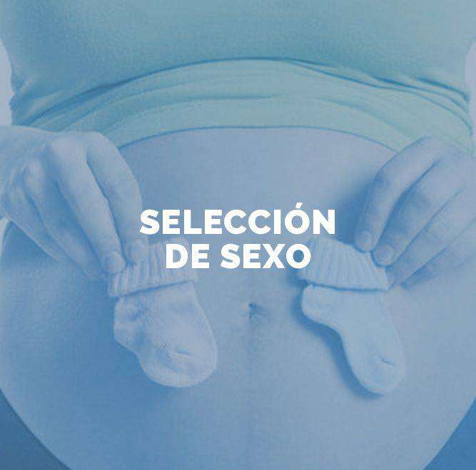 tratamiento seleccion de sexo